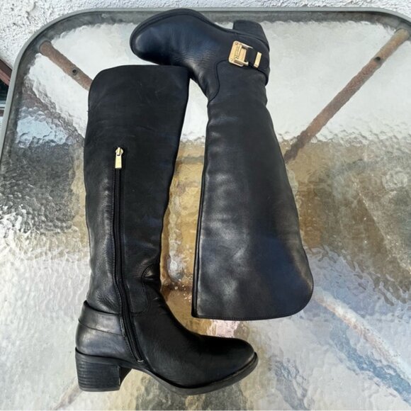 Vince Camuto VC- Beckett Knee High Leather Boots - Picture 5 of 16